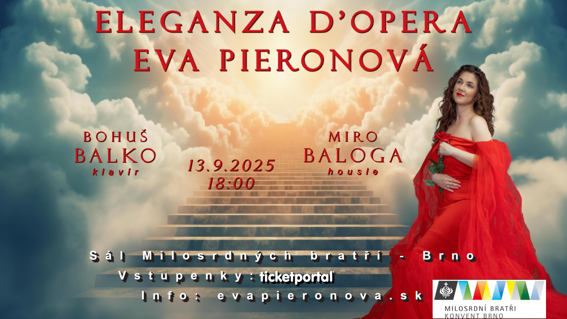 Pripravujeme – Koncert „Eleganza d’Opera“ v Brne